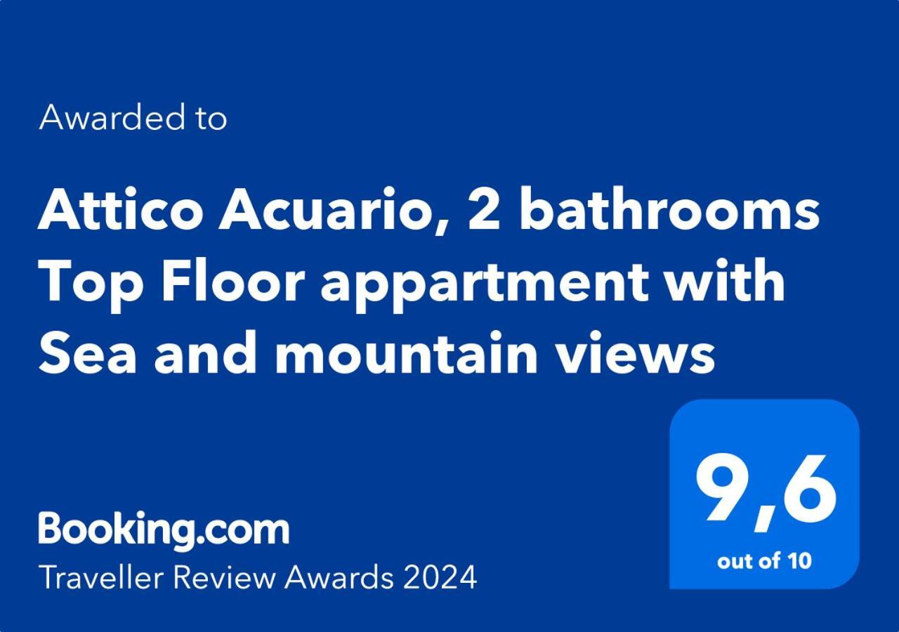 Attico Acuario, 2 Bathrooms Top Floor Appartment With Sea And Mountain Views بينالماذينا المظهر الخارجي الصورة